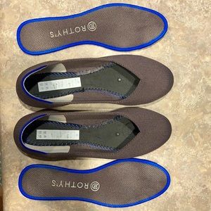 Rothy’s Mink Flats Size 8 GUC - Retired